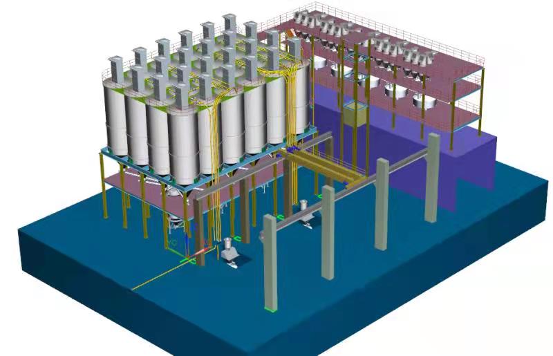 Ceramic Plate's Raw Material Batching And Mixing Systme 