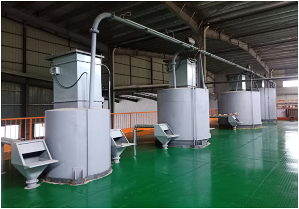 砂、粉、液体自动化配料上料生产线